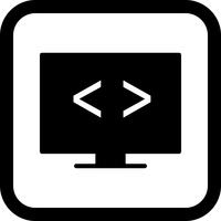 Code optimization Icon Design vector