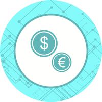 Diseño de iconos de monedas vector