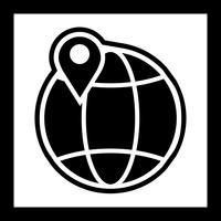 Globe Icon Design vector