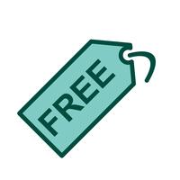  Free Tag Icon Design vector