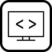 Code optimization Icon Design vector