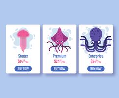 Pricing Table vector