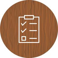 Checklist Icon Design vector