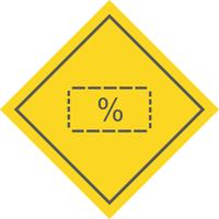 Discount Icon Design vector