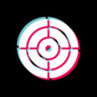 Target Icon Design vector