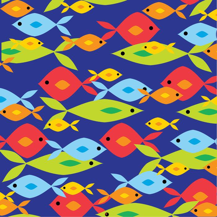 Colorful Fish Pattern Vector Art, Icons, and Graphics for Free Download