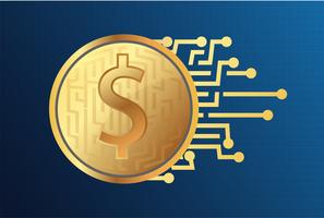Coin Logo Element Template Set 4733848 Vector Art at Vecteezy
