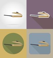 pan objects and equipment for the food vector illustration
