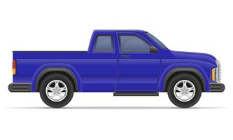 car pickup vector illustration