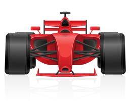 Ilustración de vector de coche de carreras EPS 10
