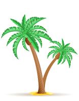 Ilustración de vector de palmera