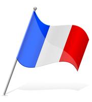 flag of France vector illustration