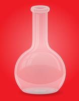 glass test tube vector illustration