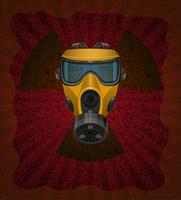 concept of radioactive contamination vector illustration