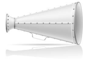old megaphone vector illustration