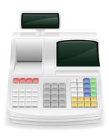 cash register stock vector illustration
