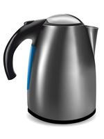 electric kettle vector illustration