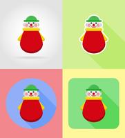 baby toys and accessories flat icons vector illustration