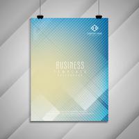 Abstract Business brochure template design vector