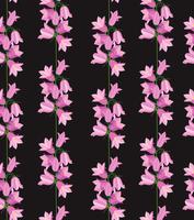 Floral seamless pattern. Flower background. vector