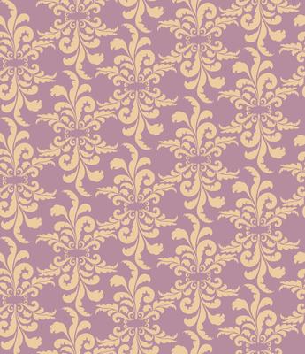 Floral geometric pattern. retro oriental flourish ornament.