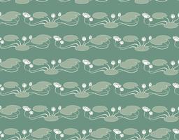 Abstract floral seamless pattern. Flower ornamental background. vector