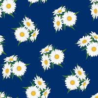 Abstract floral seamless pattern. Summer Flower background. vector