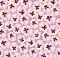 Floral seamless pattern. Flower background. Bloom garden texture vector