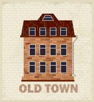 town house vector