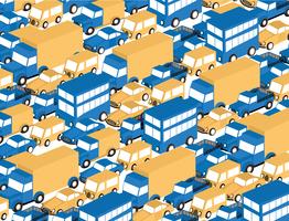 Car pattern vector