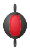 punching bag for boxing vector illustration