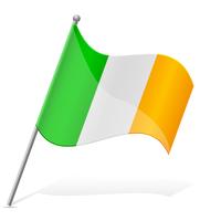 Bandera de ilustración vectorial de Irlanda vector