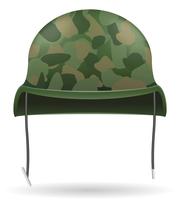 military helmets vector illustration