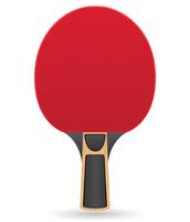 raqueta para ping pong ping pong vector illustration