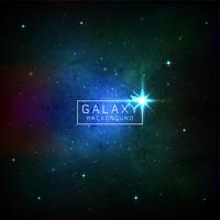 Abstract galaxy decorative vector background