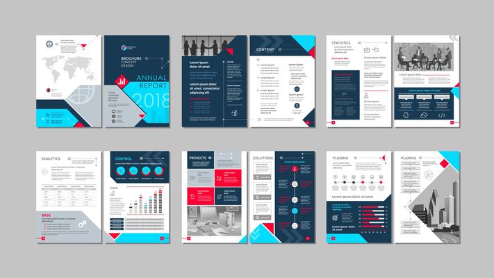 Brochure creative design. 