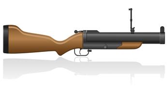 grenade-gun vector illustration