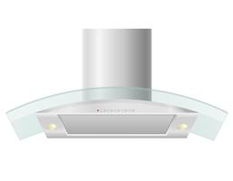 extractor hood for kitchen vector illustration