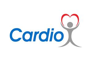 Logotipo para una ilustración de vector de clínica de cardio