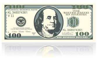 One thousand dollars Royalty Free Vector Image