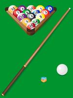 set for billiards vector