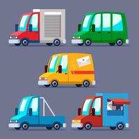 Transportation Clipart Set vector