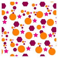 Shapes Pattern Design vector