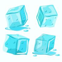 Vector de cubo de hielo