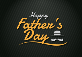 Happy Fathers Day Greetings vector