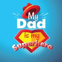  Happy father's day Lettering vector