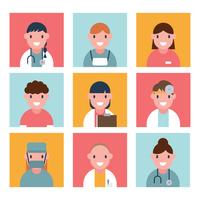 Healthcare Staff vector