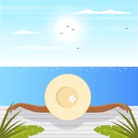 Vector verano ilustración