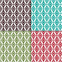 seamless Moroccan geometric patterns vector