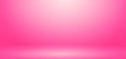 soft pink wall banner and  studio room background vector